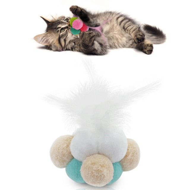 Cat Feather Bell Toy