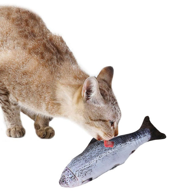 3D Fish Plush Toy Stuffed Catnip For Cats