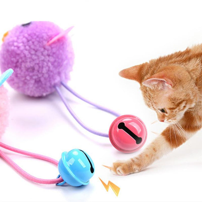 4pcs Mice-Shaped Toys For Cats