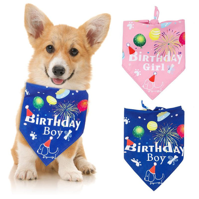 Birthday Bandana For Dog