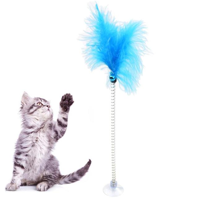 Feather Toy With Bell For Cats