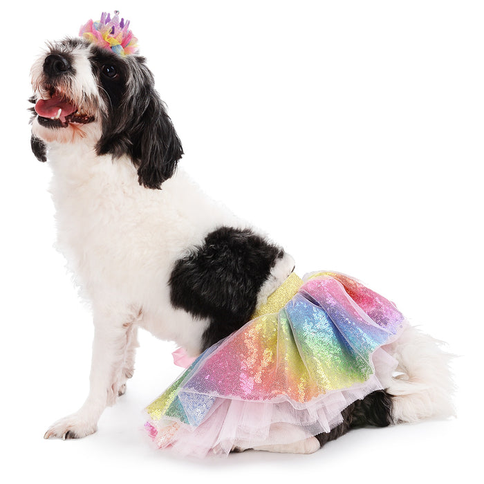 Sequin Tutu Skirt For Dogs
