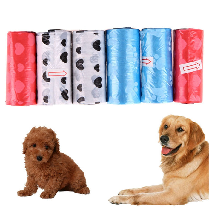 10 Piece Waste Bags Set For Dogs