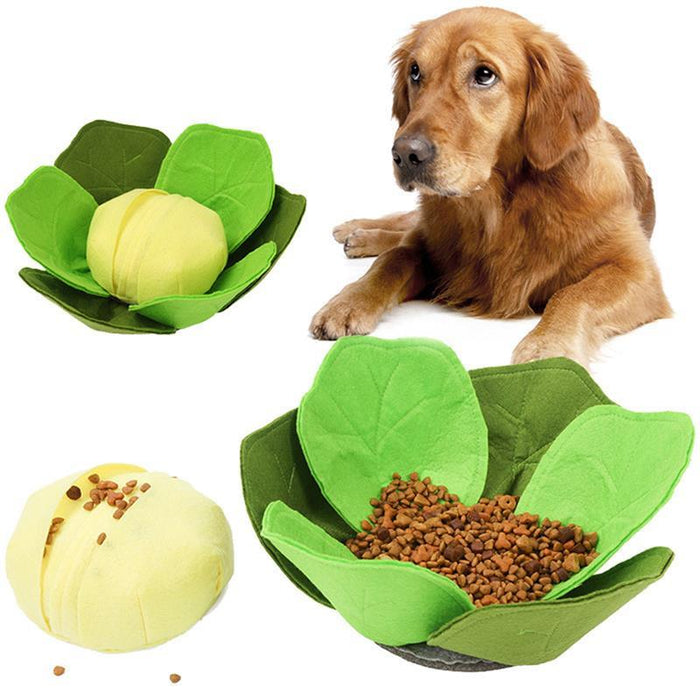 Cabbage-Shaped Snuffle Mat For Dog