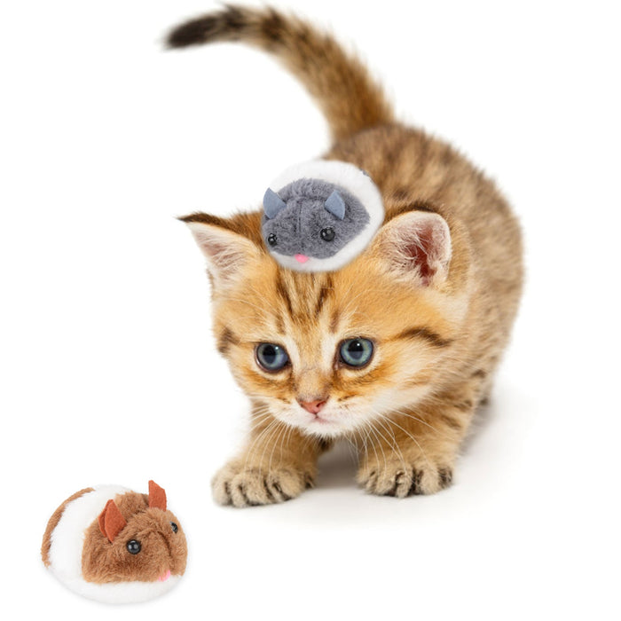 Mice-Shaped Vibrating Toy For Cats