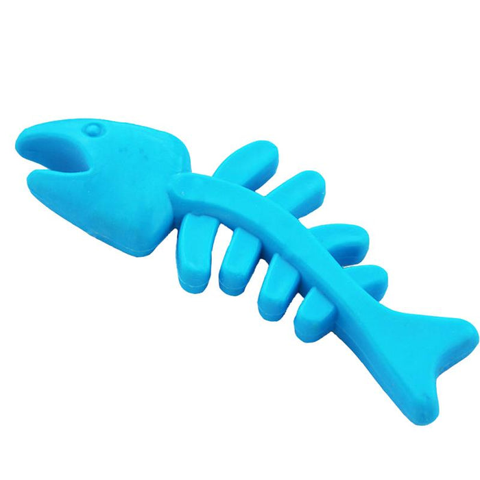 Rubber Fish Bone For Dogs