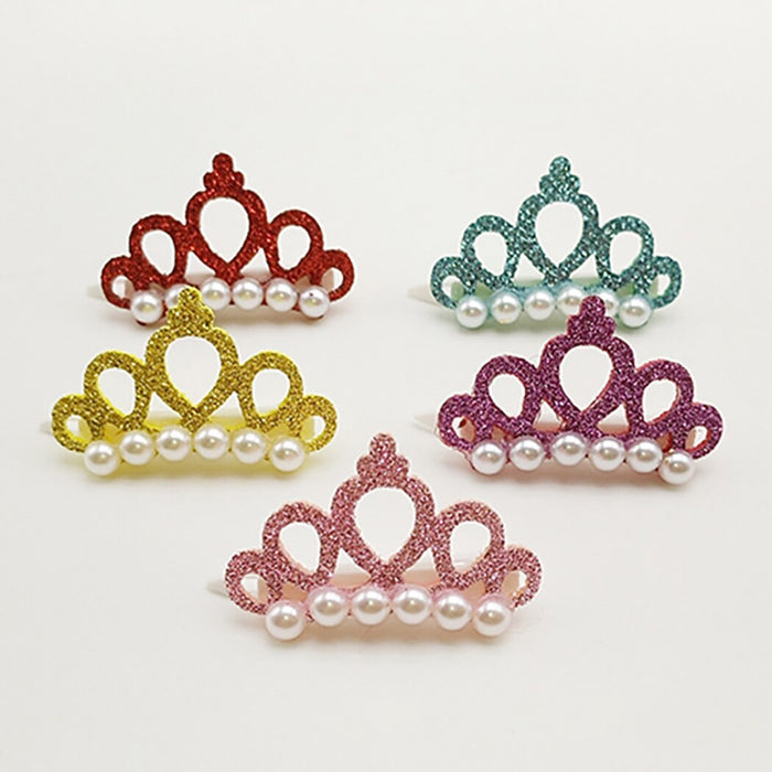 5 Piece Pearl Crown Set For Dogs