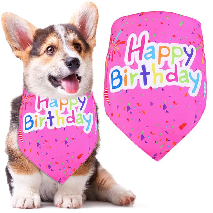 Happy Birthday Bandana For Dogs