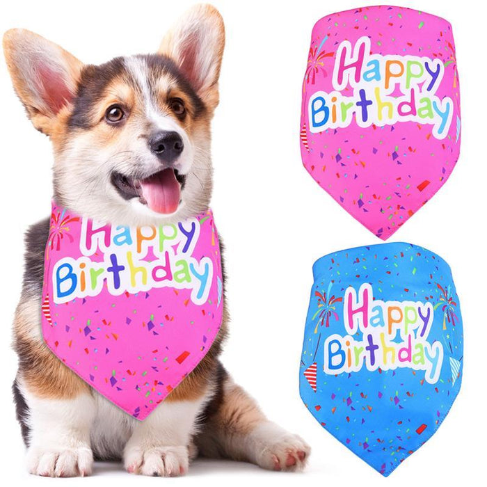 Happy Birthday Bandana For Dogs