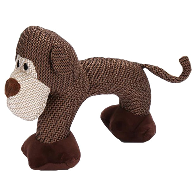 Animal-Shaped Squeaky Toys For Dogs